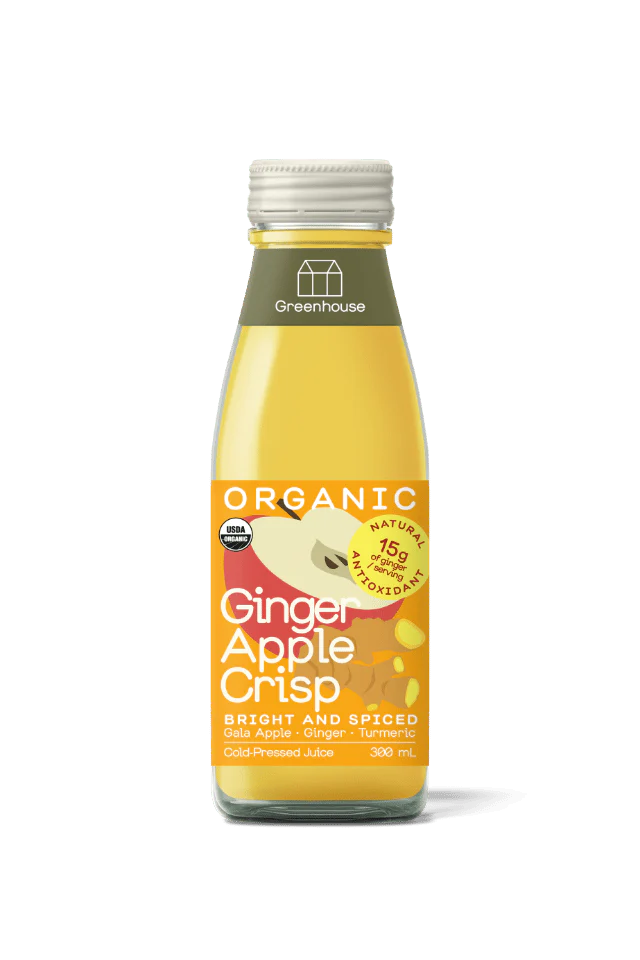 Organic Cold-Pressed Apple & Ginger Juice